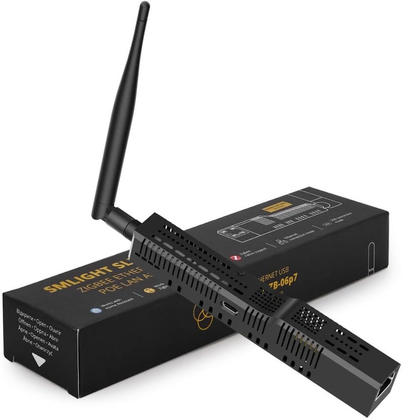 LOAMLIN SMLIGHT SLZB-06p7 – A Zigbee 3.0 to Ethernet, USB, and WiFi Adapter with PoE Support, Works with Zigbee2MQTT, Home Assistant, ZHA - Image 1